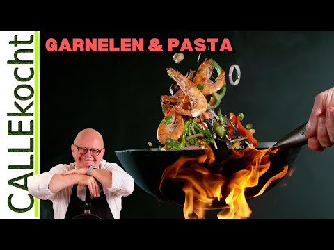 Pasta mit feurigen Garnelen - das perfekte Rezept!