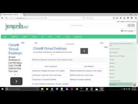 Difference Between Constructor And Method In Java Javapedia Net