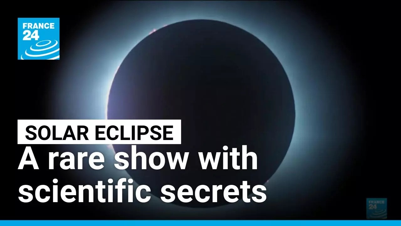 Solar eclipse: A rare show with scientific secrets • FRANCE 24 English