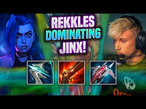REKKLES DOMINATING WITH JINX! - KC Rekkles Plays Jinx ADC vs Zeri! | Season 2022