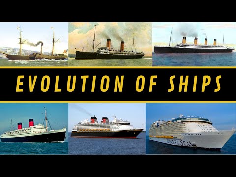 〽️Evolution of Passenger Ships #ShipsEvolution #ShipsEvolution