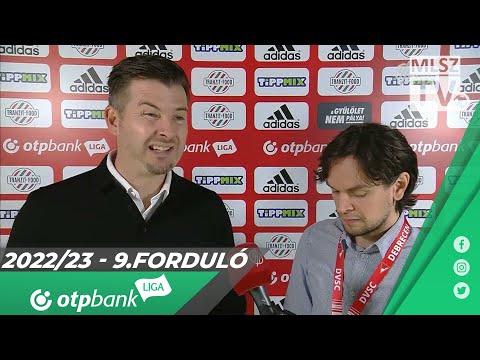 Edzői értékelések a DVSC – Budapest Honvéd mérkőzésen