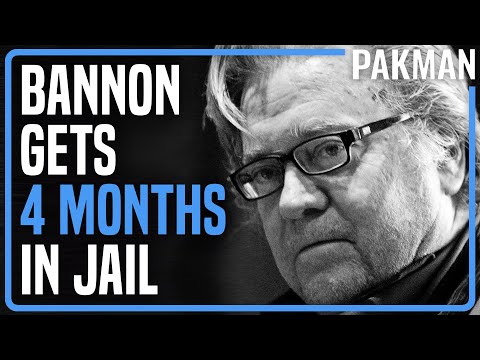 Trump Adviser Steve Bannon Sentenced to 4 Months in Jail