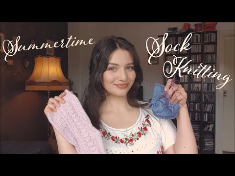 Merryweather Knitting Podcast Ep. 24 - Summertime Sock Knitting
