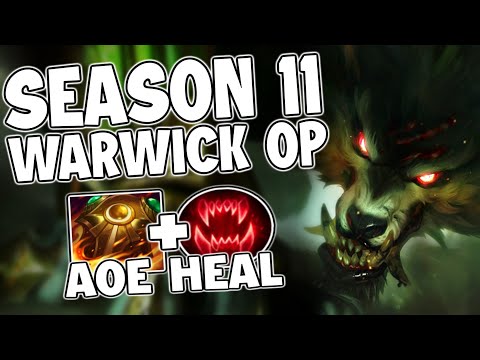 HOW TO DOMINATE SEASON 11 WITH WARWICK JUNGLE - League of Legends