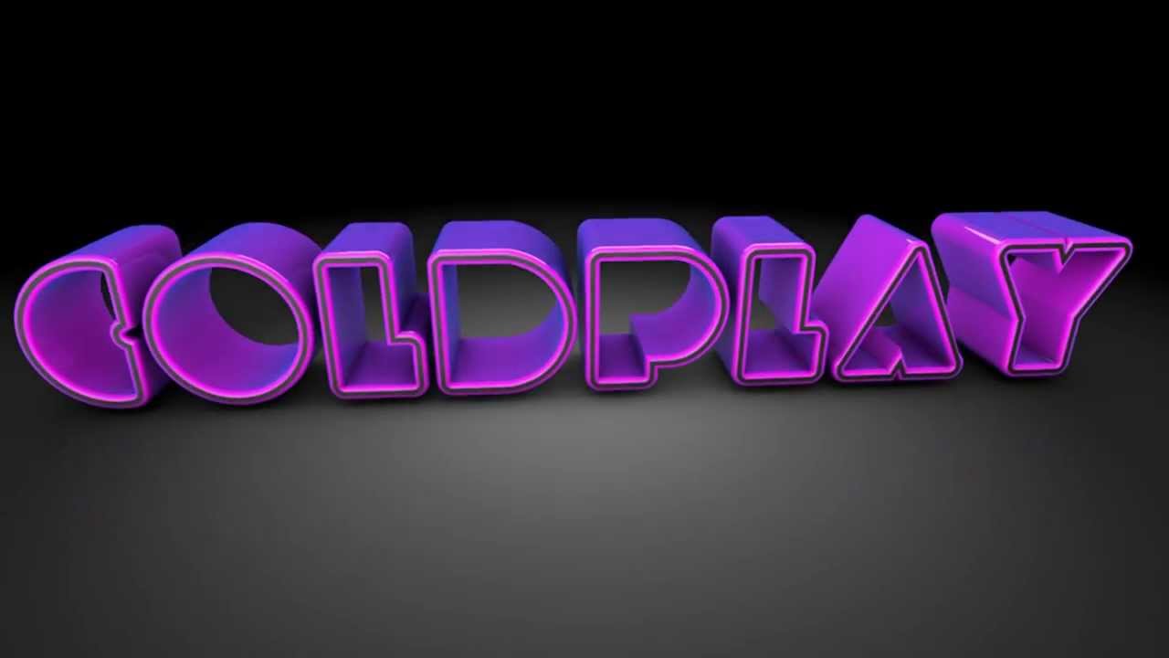 COLDPLAY LOGO ANIMADO