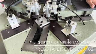 أداة تغضين الزوايا Pressta Eisele 1600 | صورة 4 - Machineryline
