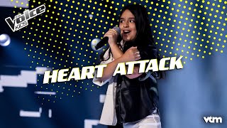 Dominika - 'Heart Attack' | Halve finale | The Voice Kids | VTM
