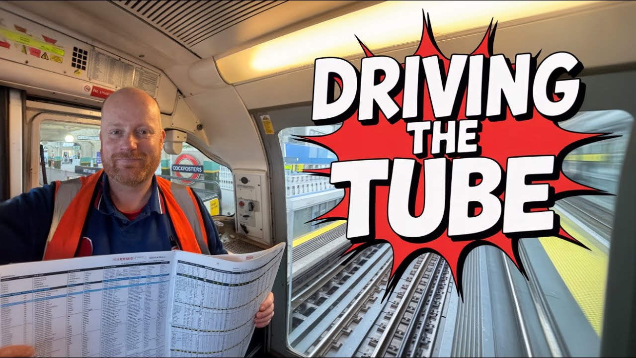 London Underground.Piccadilly Line. Drivers View and Commentary.Cockfosters-Northfields