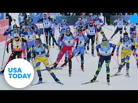 Olympic biathlon will keep you on the edge of your seat USA TODAY