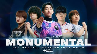 A MONUMENTAL YEAR | The VCT Pacific 2025 Awards Show
