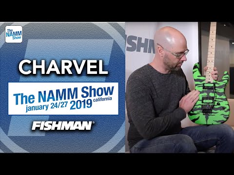Peter Wichers from Charvel - Satchel Signature - live at The NAMM Show 2019
