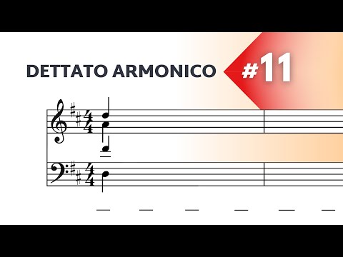 Dettato Armonico a 4 voci - Livello avanzato N°11