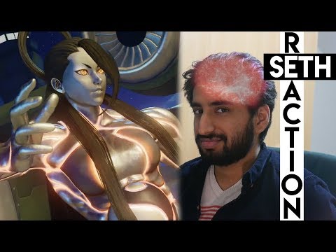 Seth Reveal Reaction - Street Fighter V