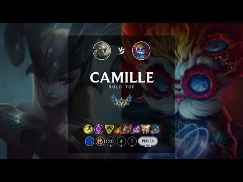 Camille Top vs Heimerdinger - EUW Challenger Patch 12.12