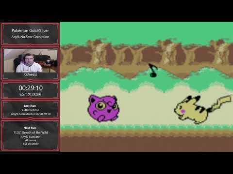 Pokémon Gold [Any% No Save Corruption] by G3neziz - HSMO#1