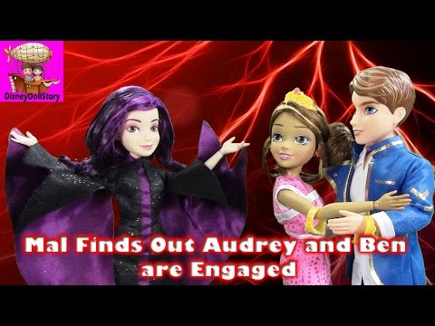 Mal Finds Out Ben and Audrey are Together - Part 2- Ben and Audrey Series Descendants Disney