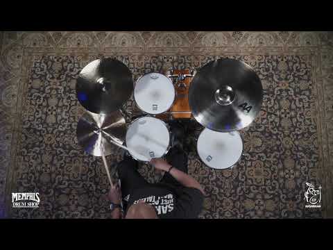 Sabian 16" HH Thin Crash Cymbal - Brilliant - 968g (11606B-1022020P)