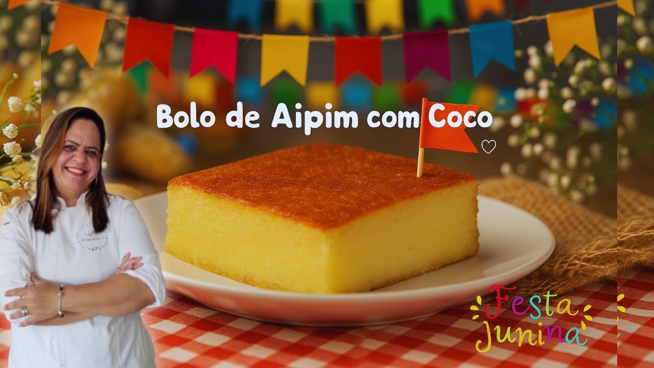 BOLO DE AIPIM DE LIQUIDIFICADOR -SUPER FÁCIL E RÁPIDO