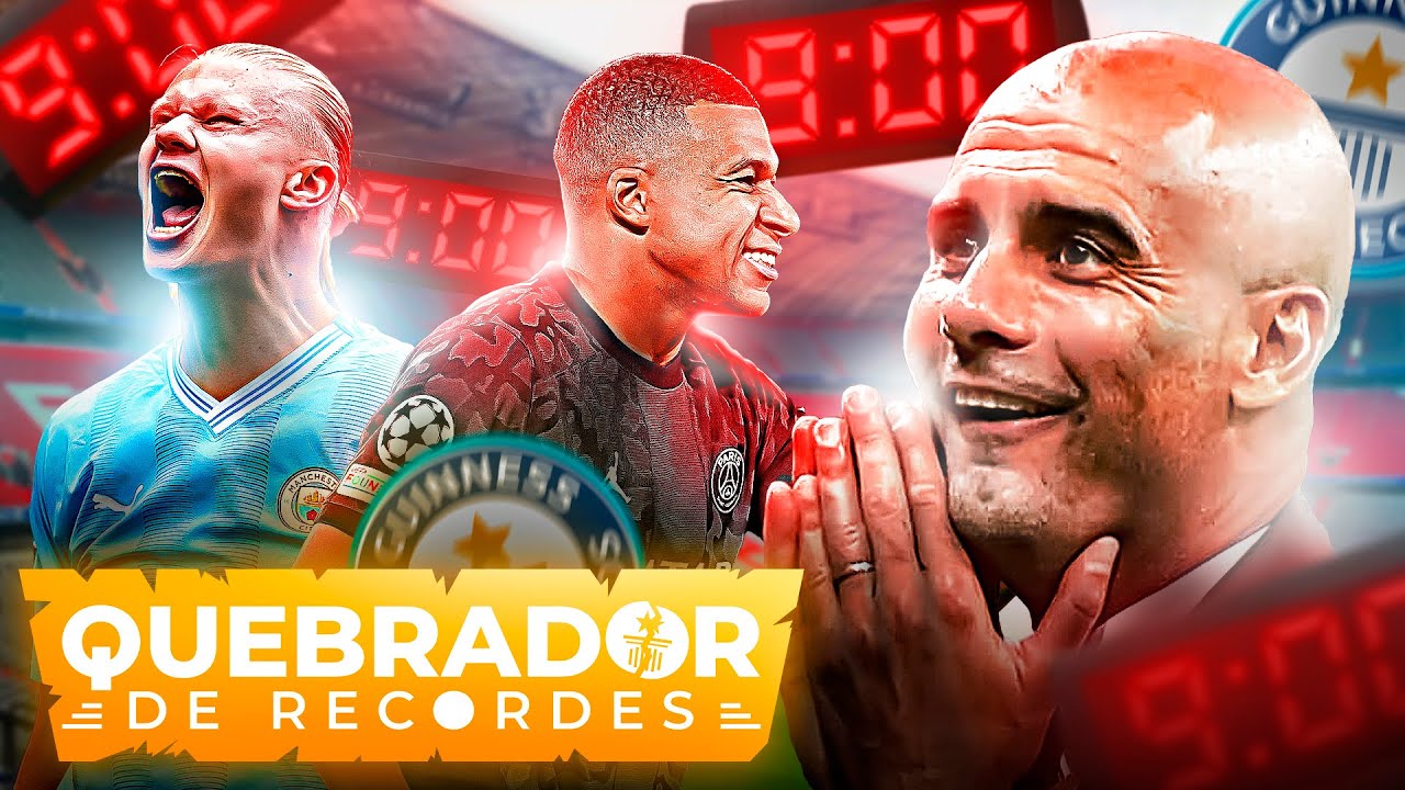 5 GOLS em 9 MINUTOS ⚡ Dá pra QUEBRAR o RECORDE do Lewa? 🕐 — Quebrador de Recordes