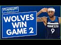 Minnesota Timberwolves WIN Game 2 Over Golden State Warriors