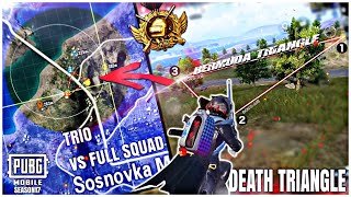 【PUBG mobile】#22 BON.G TRIO v SQUAD｜Erangel死のトライアングル編 Death Triangle｜2連ドン‼