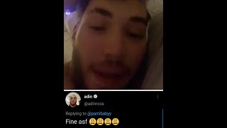 Adin Ross With PamiBaby In Bed Doing This...