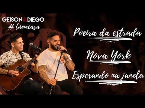 Poeira Da Estrada  Nova York  Te Esperando Na Janela (pot-pourri) - Geison e Diego