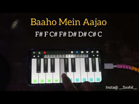 Tum Dil Ki Dhadkan Mein | Easy Piano Tutorial | Walkband | Sahil Tak