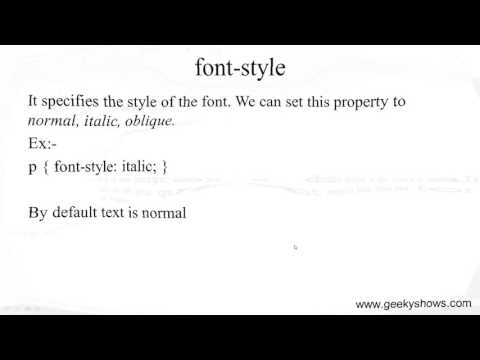 Introduction to CSS Hindi