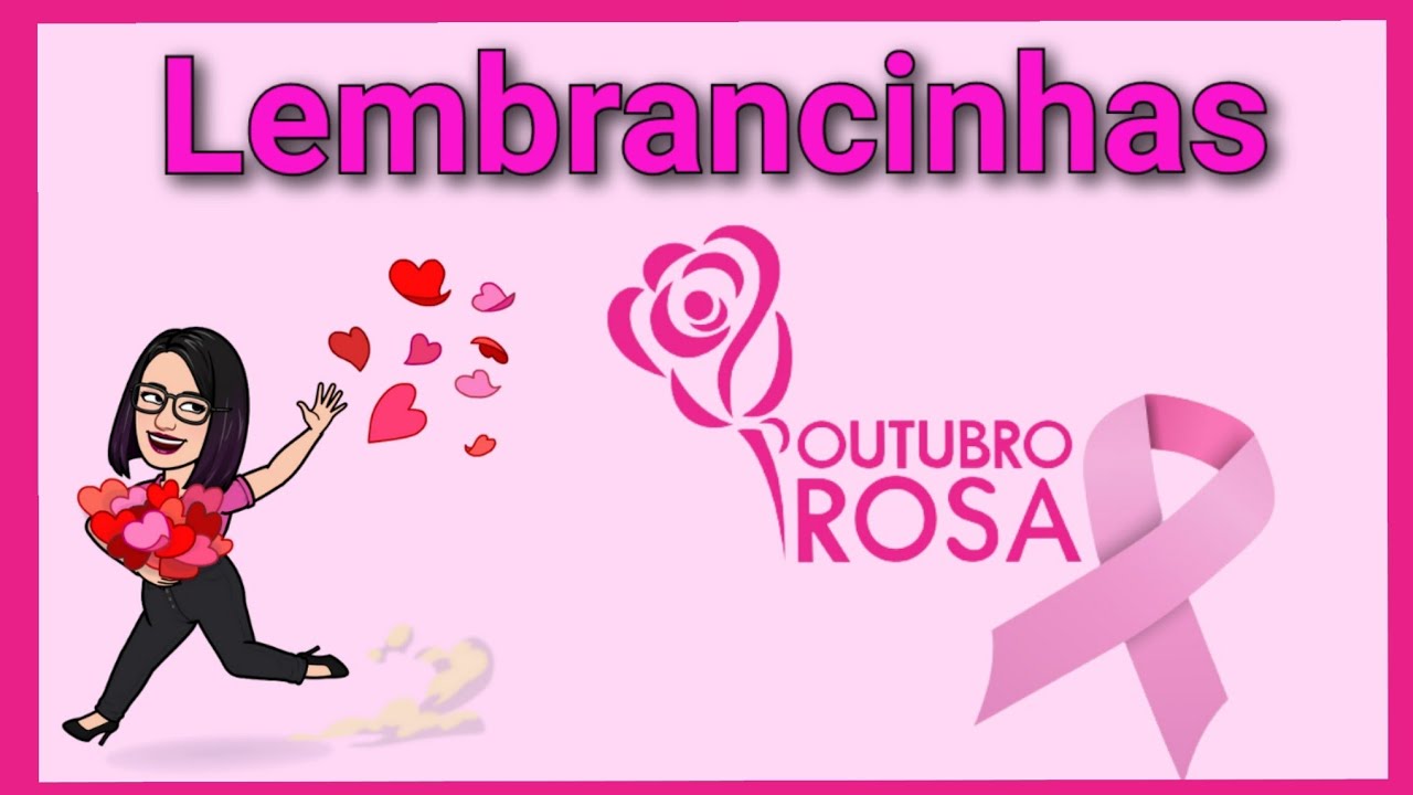 🌺5 Lembrancinhas LINDAS E FÁCEIS para Campanha  Outubro  Rosa🌺