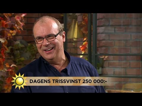 Trissvinnaren: "Bättre än jag hade räknat med!" - Nyhetsmorgon (TV4)