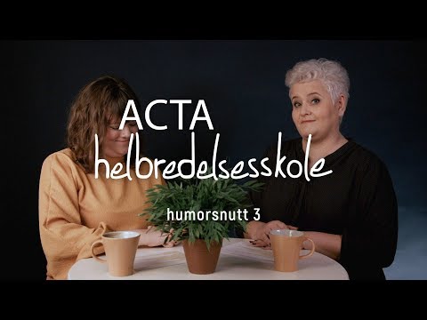 Acta helbredelsesskole 2018 - humorsnutt 3