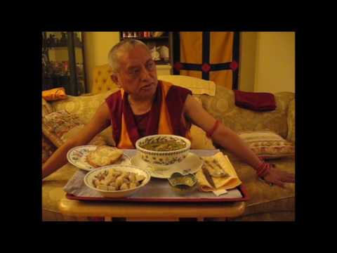 Eating with a good heart - Lama Zopa Rinpoche
