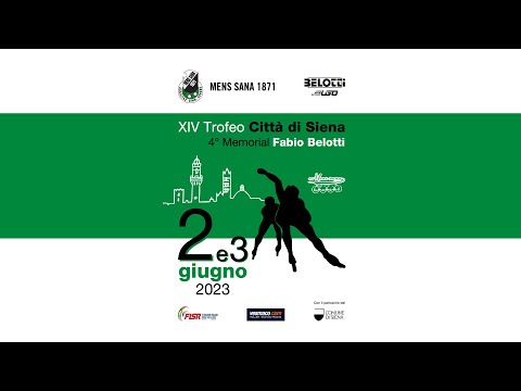 XIV Trofeo Città di Siena,  2 Giugno 2023, Pattinodromo Acquacalda