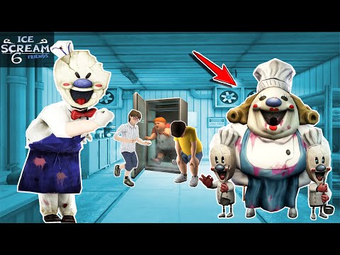 HEYECANLA BEKLENEN ICE SCREAM 6 KAÇIŞ 🥶 Ice Scream 6 Friends Charlie