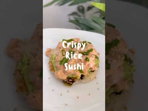 Viral Waffle Iron Crispy Rice Sushi - Recipe on my Instagram! 😋