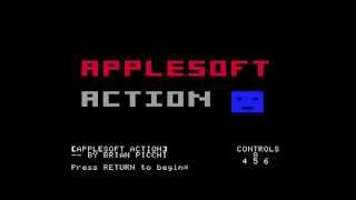 Applesoft BASIC Game #1 (Applesoft Action)