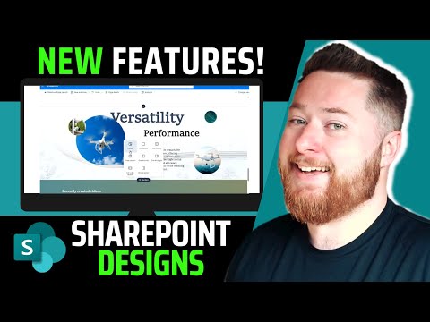 NEW SharePoint Design Features just announced January 2025!
