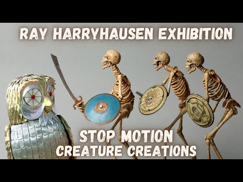 Tribute To Ray Harryhausen - The Exhibition - Model Vs Movie Comparison - Edinburgh