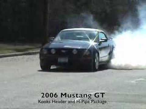 2006 Mustang GT with Kooks Headers and H Pipe