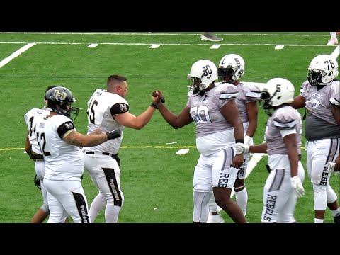 Haverhill Hitmen vs Hartford Rebels - Semi-Pro Football Game - Falcon Field - August 28, 2021