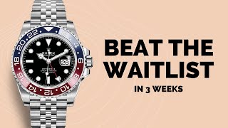 How to Buy a Rolex Watch at Retail with No Waitlist | Rolex GMT-Master II 126710BLRO Review