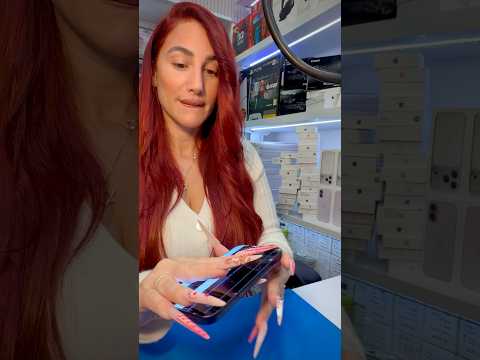 ⁨ ⁨ החלפת מסך אייפון 17 פרו 💅 #tamara #fix