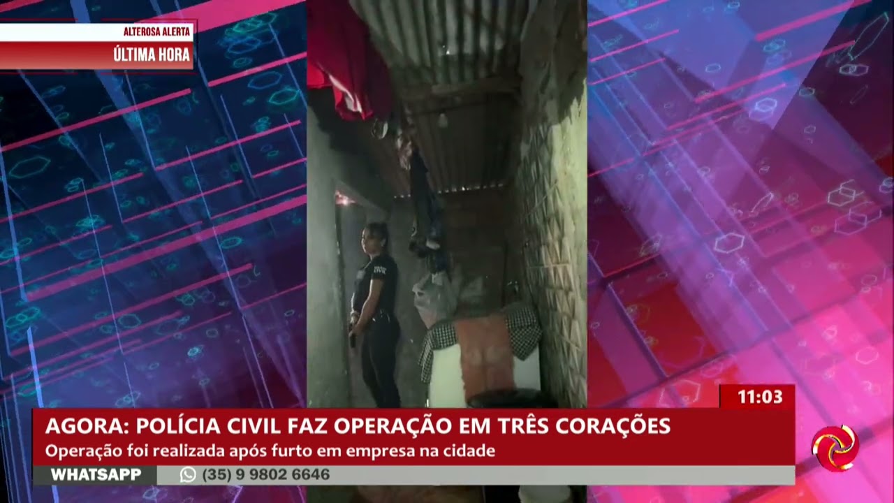 Polícia Civil combate crimes em Três Corações