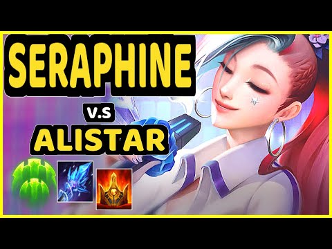 PROFESSOR (SERAPHINE) vs ALISTAR - BOTTOM SUPPORT CHALLENGER GAMEPLAY - BR
