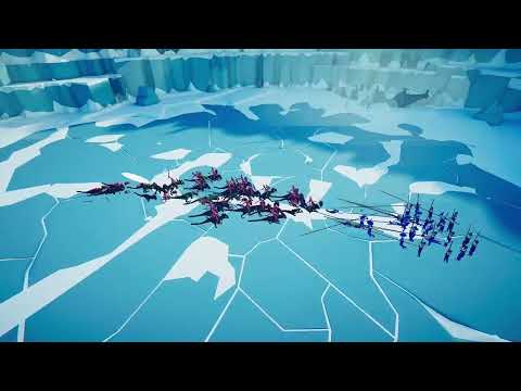 TABS Swedish pike and shot square vs dino riders