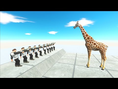 SQUAD SLOW MO VS EVERY UNIT | ANIMAL REVOLT BATTLE SIMULATOR