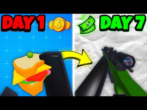 I Mastered Sniper in 7 Days in Roblox Rivals!