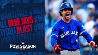 Blue Jays on the board! Ernie Clement's first career Postseason HR gives Toronto an early lead! 💥